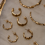 Textured Hoops (medium)