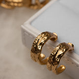 Textured Hoops w/Split