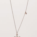 Zirconia Cross Necklace