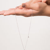 Zirconia Cross Necklace