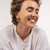 Zirconia Cross Necklace