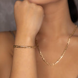 Figaro Chain Bracelet