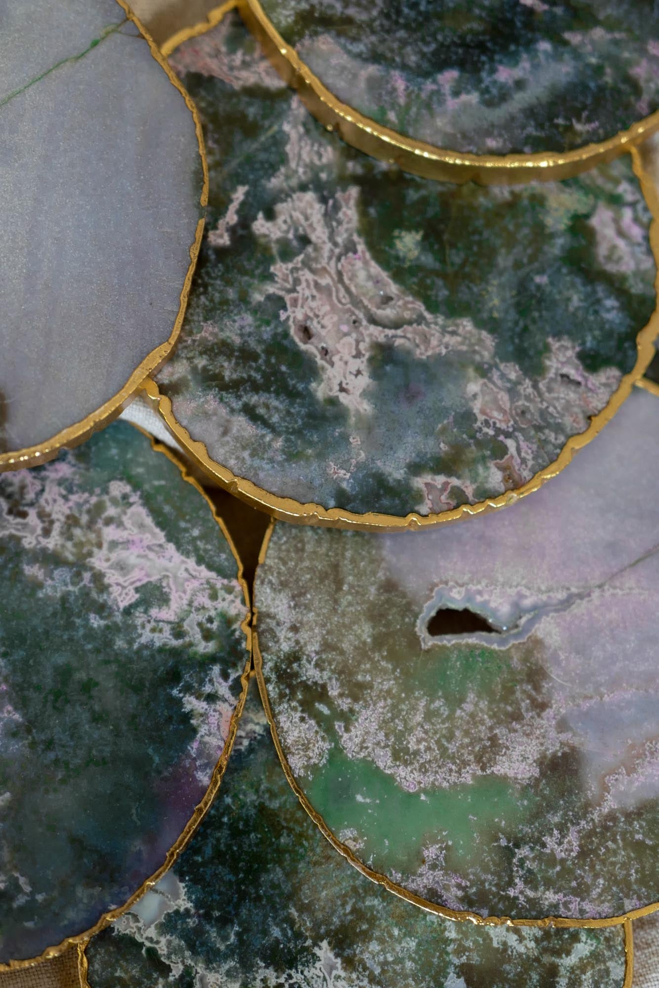 Agate Crystal Coaster